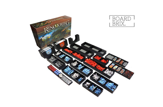 Der Ringkrieg 3D-gedruckter Brettspiel Organizer | BoardBrix